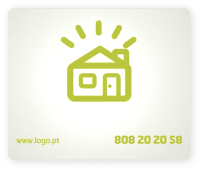 icon casa com linha telefónica LOGO Seguros