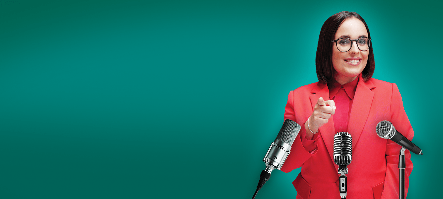 Joana Marques em conferência de imprensa